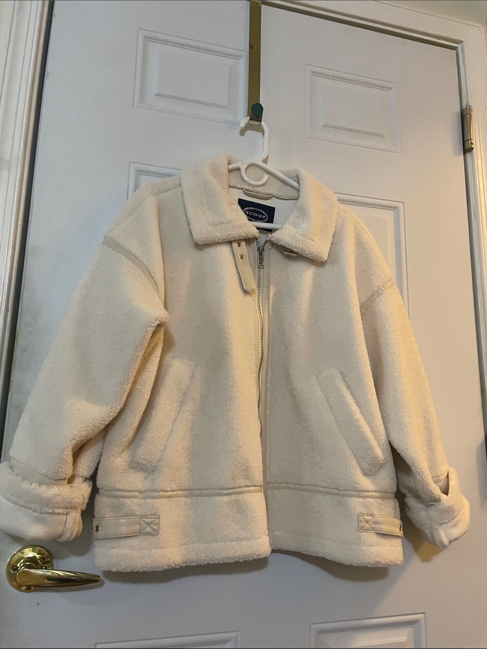XL Teddy Faux Sherpa Jacket